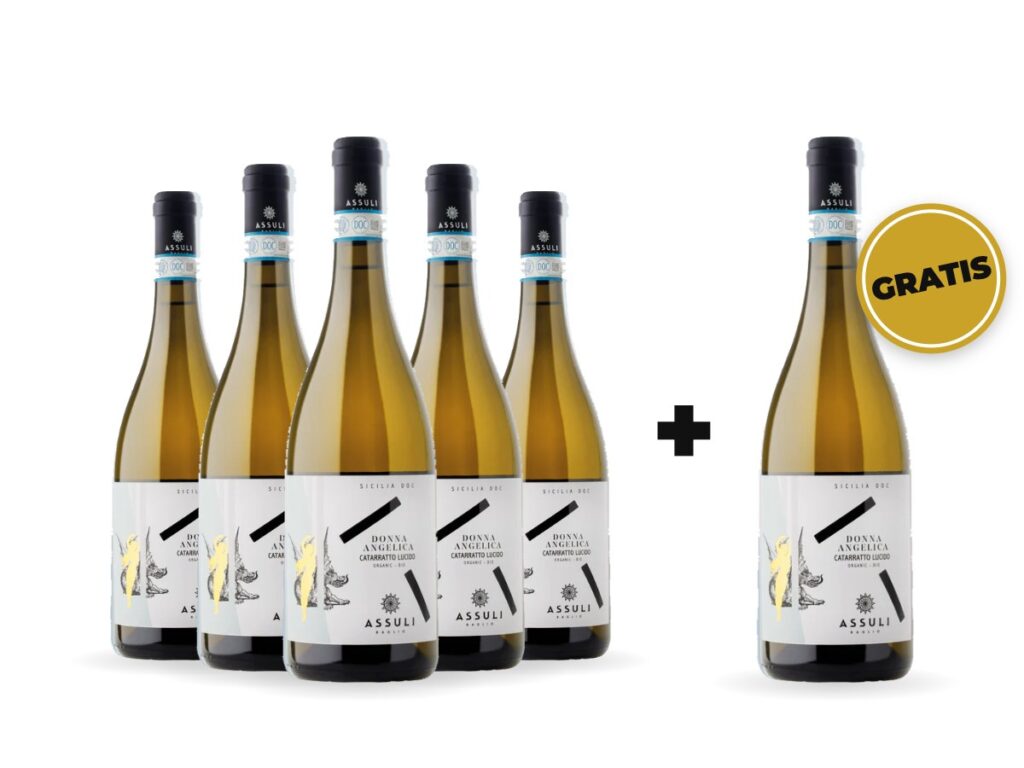 5+1 Vin alb Assuli Donna Angelica Catarratto DOC Sicilia 750 ml