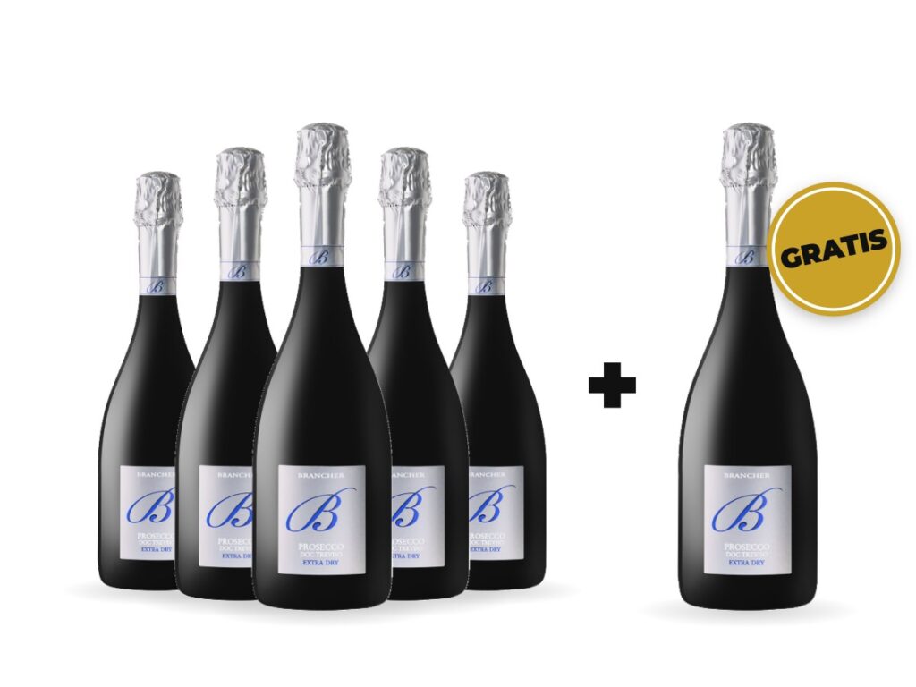5+1 Prosecco Brancher Treviso DOC Extra Dry 750 ml