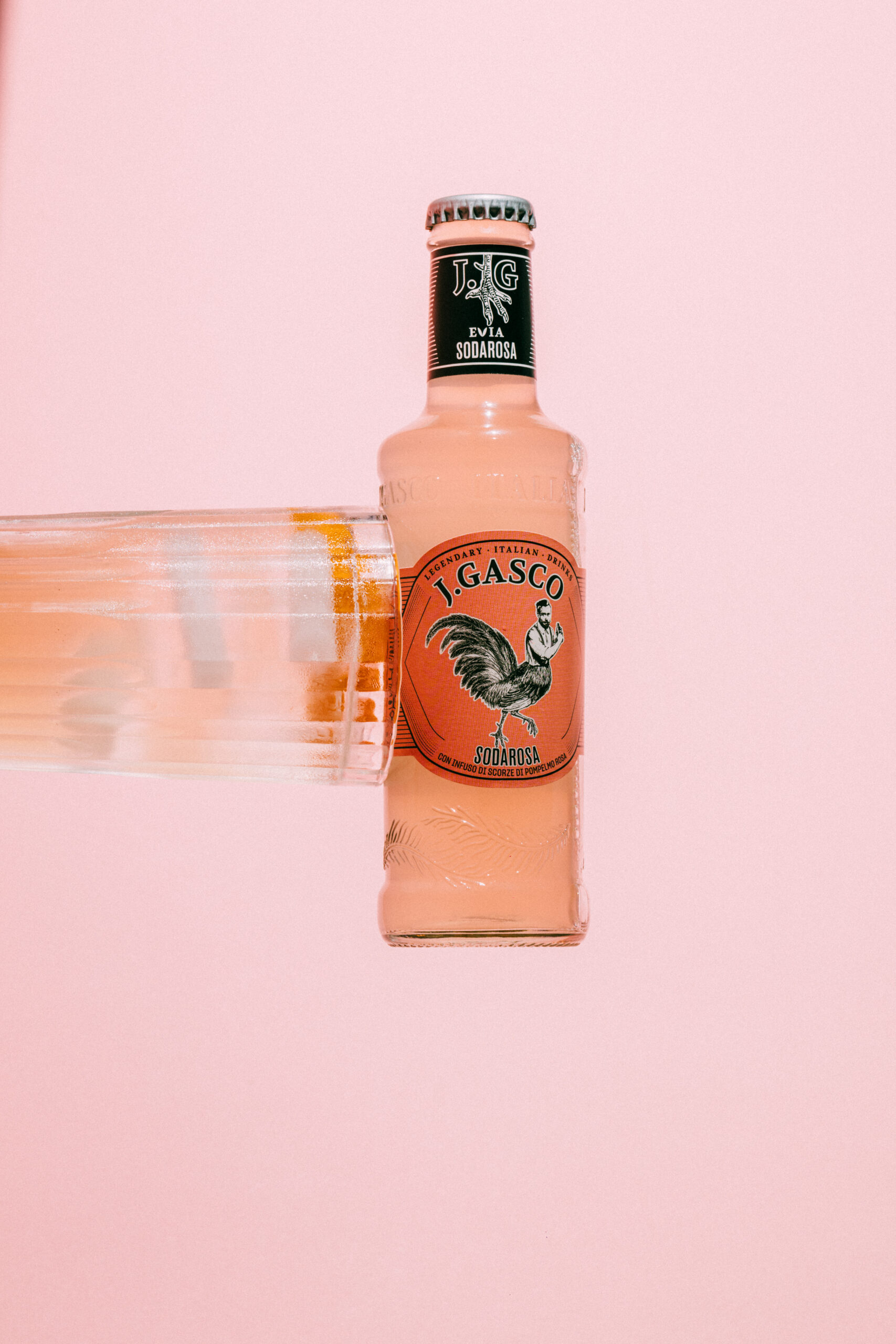 JGASCO Sodarosa Evia – Sticlă 200 ml