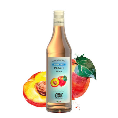 Sirop ODK Piersică fără zahăr 750 ml