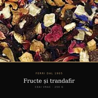 Ceai vrac Ferri dal 1905 – Fructe și trandafir 250 g