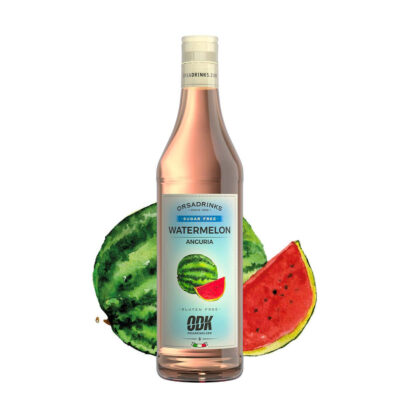 Sirop ODK Pepene roșu fără zahăr 750 ml