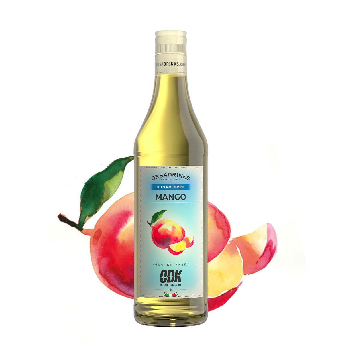 Sirop ODK Mango fără zahăr 750 ml