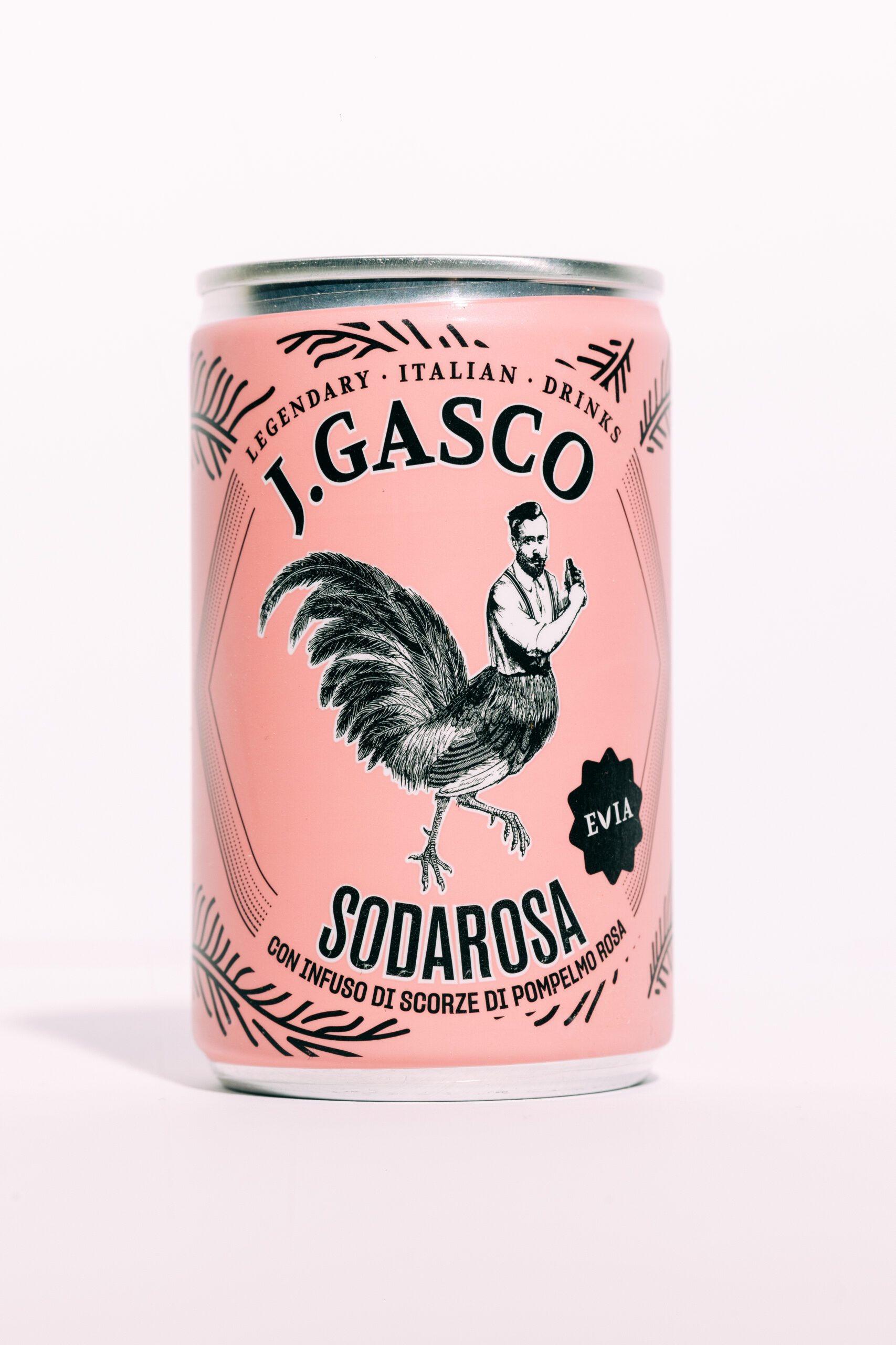 JGASCO Sodarosa Evia – Sticlă 200 ml - imagine 2