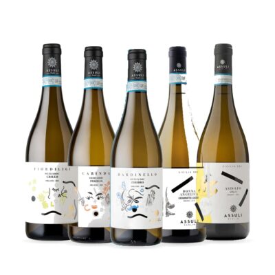 Pachet „Bianco di Sicilia” – 5 vinuri albe Assuli