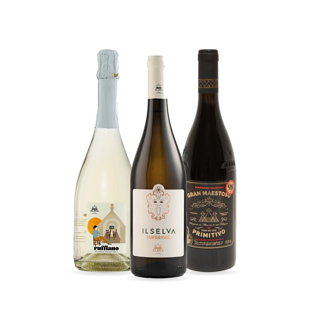 Pachet „Trio di Puglia” – Ruffiano, Gran Maestoso și Il Selva